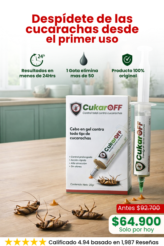CuKarOff Cebo contra las cucarachas